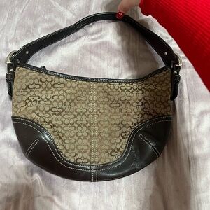 Coach Brown and Black Women's Bag